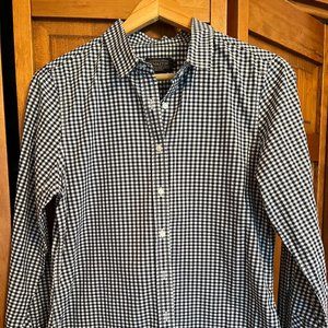 Pendleton Navy Buffalo Check Button Down Shirt